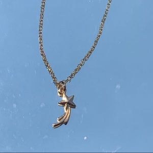Shooting star necklace
